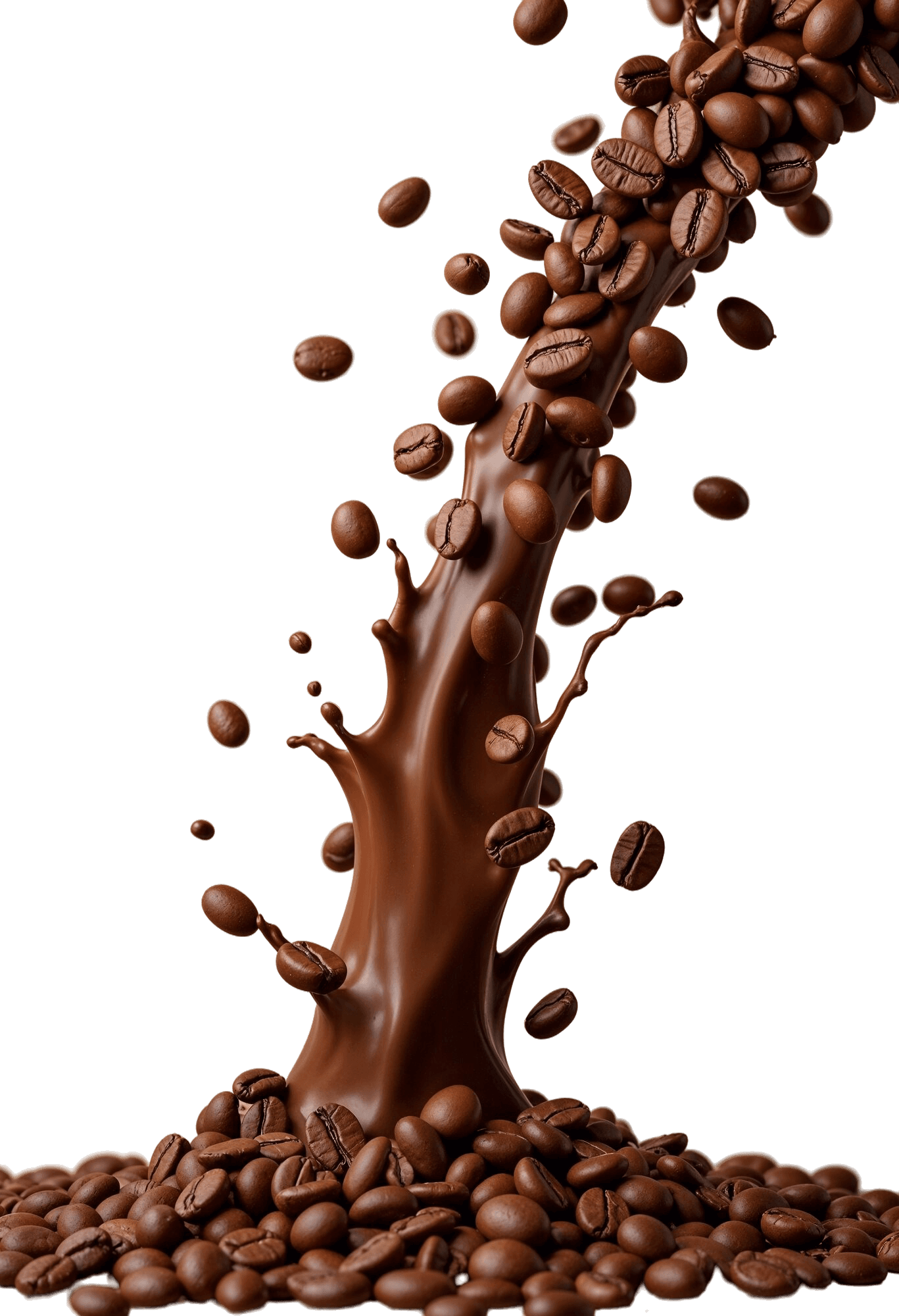 Coffee beans background